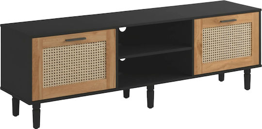 Gallinari Επιδαπέδιο Καφέ 160x40x53εκ.