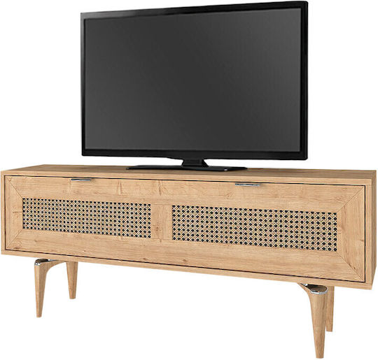 TV-Ständer Sirona Bodenstehend Beiges 140x30x55cm