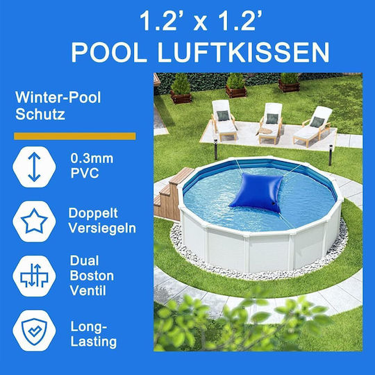 Set 2 Piese Perne De Camping Albastru Air Cushion Pool