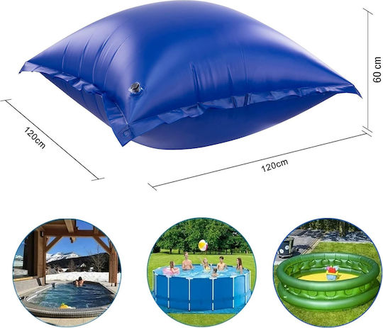 Set 2 Piese Perne De Camping Albastru Air Cushion Pool
