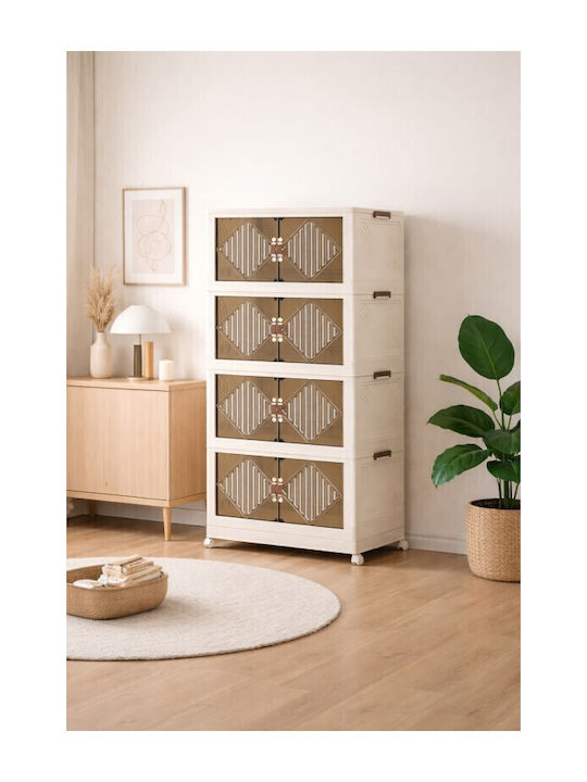 Vesta Büroaufbewahrungsschublade und -schrank Kunststoff 70x41x151cm
