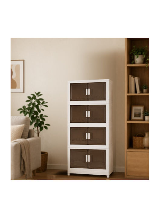 Vesta Büroaufbewahrungsschublade und -schrank Kunststoff 70x41x151cm