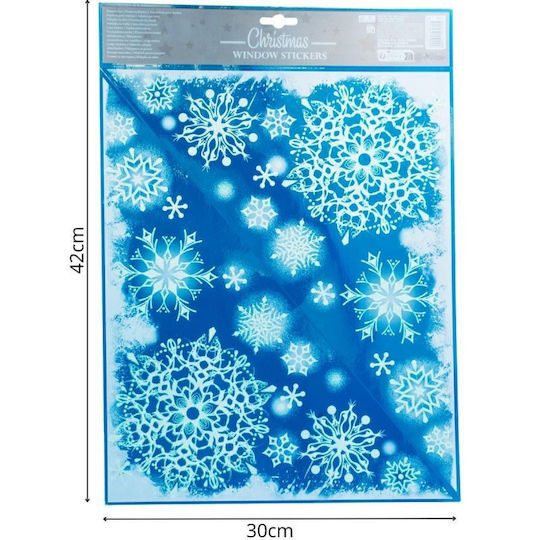 Christmas Stickers Decorative 30x42cm 4 Designs