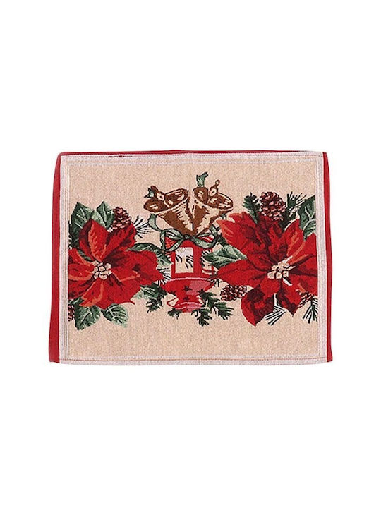 Alista Home Σουπλά Υφασμάτινο Κόκκινο 43x34cm