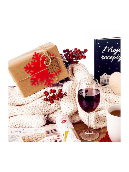 Orion Felt Placemats Red 13.5x13cm 6 Pieces