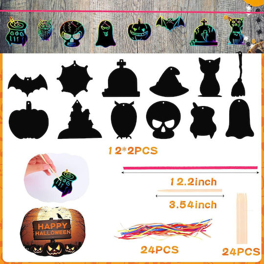 Halloween Party Dekorationszubehör Set Diy Taschen 192 Stück