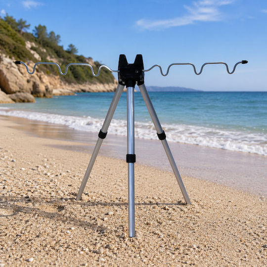Tripod for Fishing Rod Holders Made of Metal 50cm