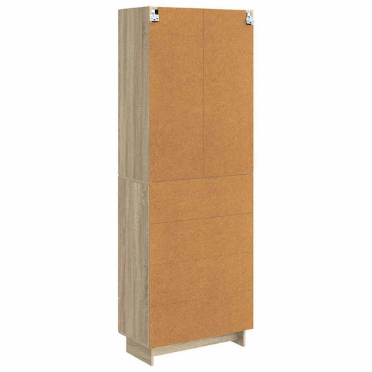 vidaXL Badezimmerschrank Sonoma