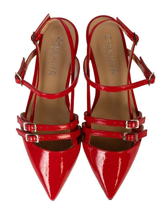 Damen Ballerinas Slingback in Rote Farbe GT DELIA2312 ROT