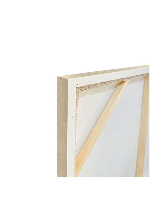 Wheat Decorative Painting Frame 80x120x4cm Canvas Beige White Ps 034667