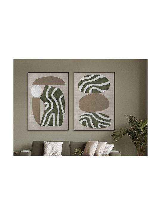 InTheBox Slate B Πίνακας Ελαιογραφία σε Καμβά 75x100cm