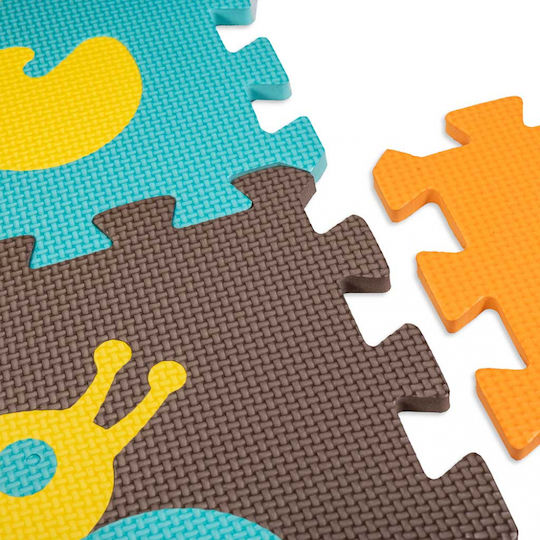 Kruzzel Puzzle De Podea Interactiv Cu Animăluțe 9 Piese