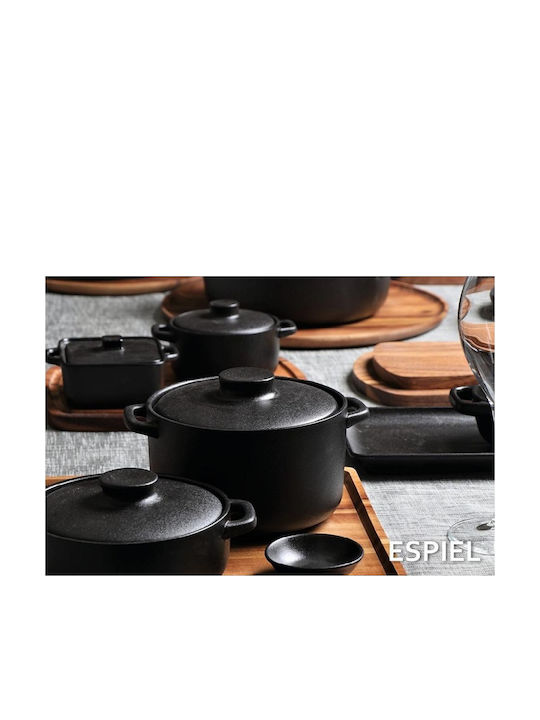 Espiel Lava Γάστρα Στρογγυλή Κεραμική 12x12cm 0.4lt