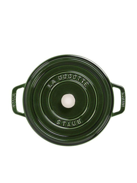 Staub Γάστρα Στρογγυλή Μαντεμένια 24cm 3.8lt