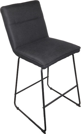 Μεταλλικό Σκαμπό Μπαρ Essential Μαύρο 4τμχ 53x64.5x107cm Μεταλλικό Σκαμπό Μπαρ Essential Μαύρο 4τμχ 53x64.5x107cm