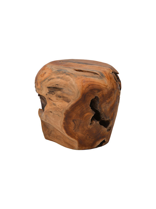 Дървено Градинско Скаме́йче Bolare Естествен Цвят 40x40x35cm