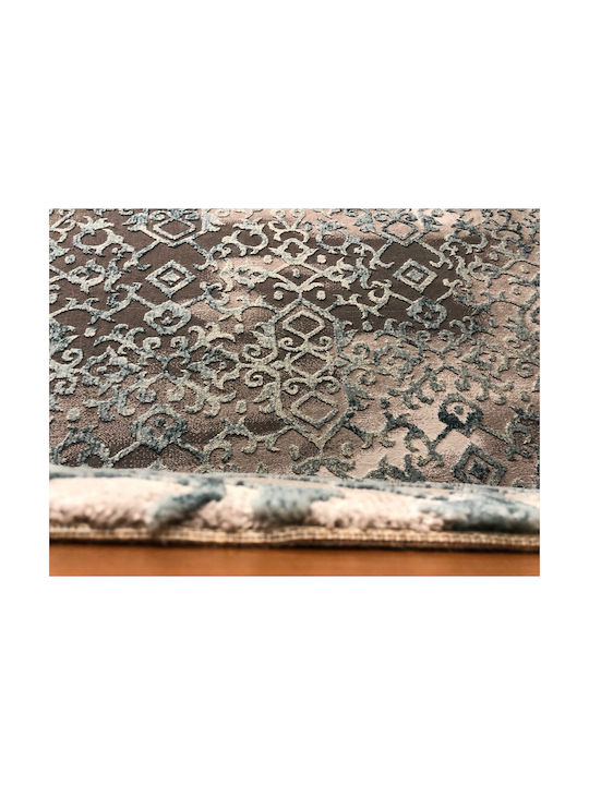 Koulis Carpets 9335B Modern Bedroom Rug Set Gray 68-90-0105 3 Pieces