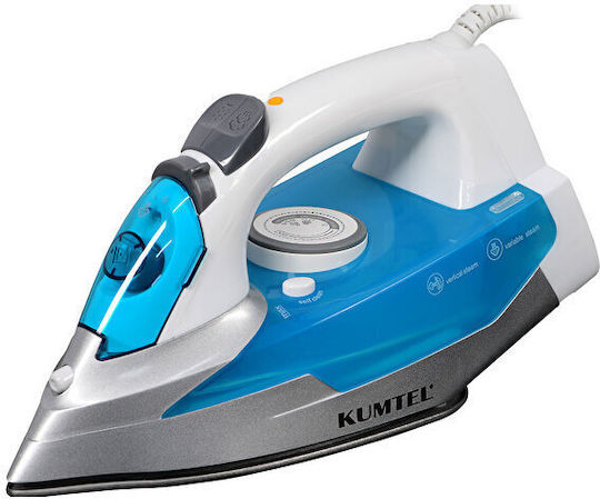 Kumtel Ютия с Пара 2200W Бяло синьо