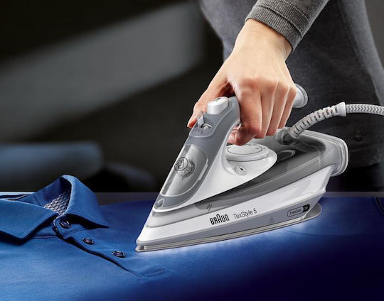 Braun Dampfbügeleisen 2800W mit kontinuierlicher Dampfzufuhr von 50g/min