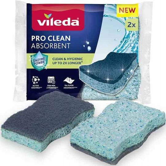 Vileda Clean Set Küchenschwämme 2 Stück