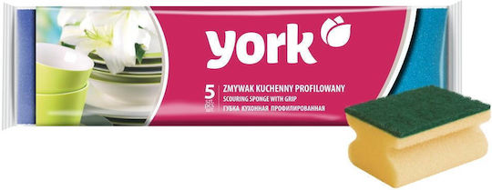 York York Küchenschwämme mit Griff 5 Stück