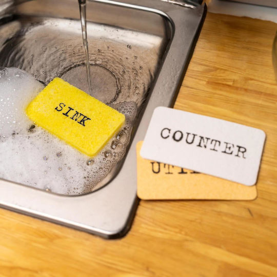 Counter Intelligence Pop-up Sponges Wet
