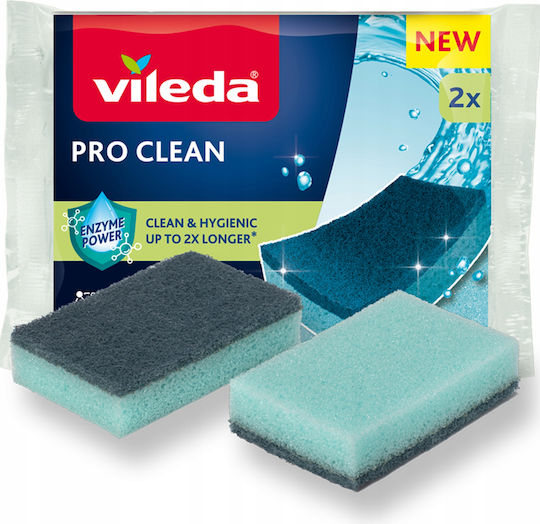 Vileda Clean Set Bureți 2 Bucăți