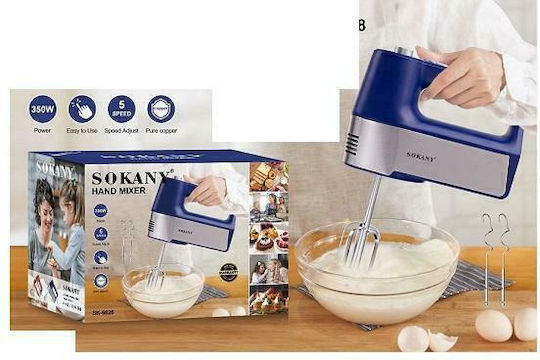 Sokany Μίξερ Χειρός Μπλε