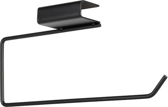 Orion Suport pentru prosoape de hârtie Metalică Neagră 30x4.5x13cm B05780