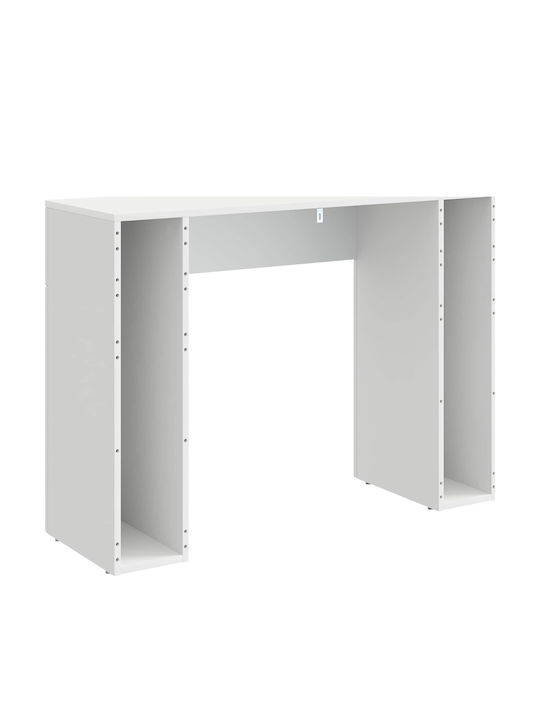 Конзола Дървена Бяла М102xШ35xВ75см