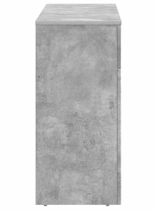 Wooden Console Gray L102xW35xH75cm