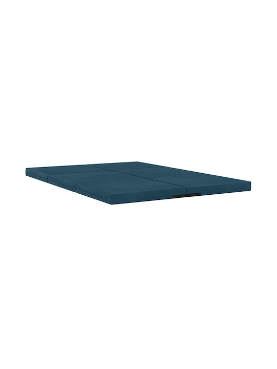 vidaXL Velvet Blue Decorative Pillow Case 67x140cm