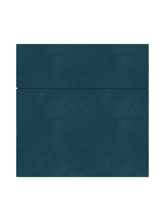 vidaXL Velvet Floor Pillow Blue 67x200cm