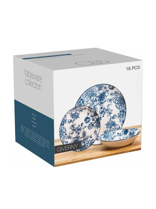 White Porcelain Dinnerware Set 18pcs