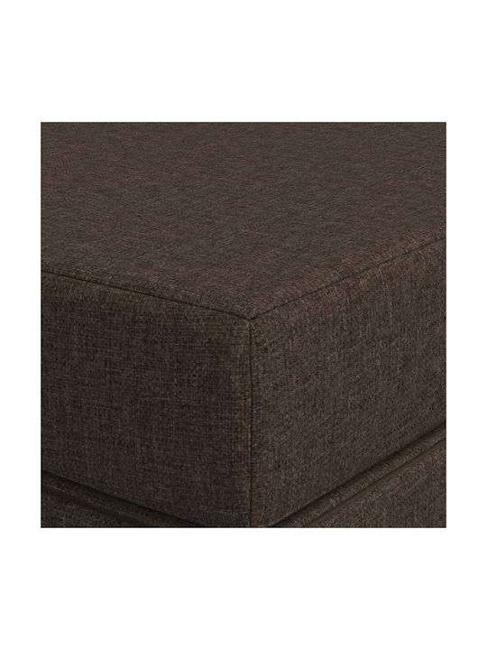 vidaXL Taupe Bodenkissen 67x160cm