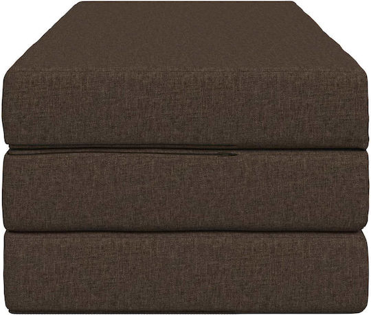 vidaXL Pernă De Podea Taupe 67x160cm
