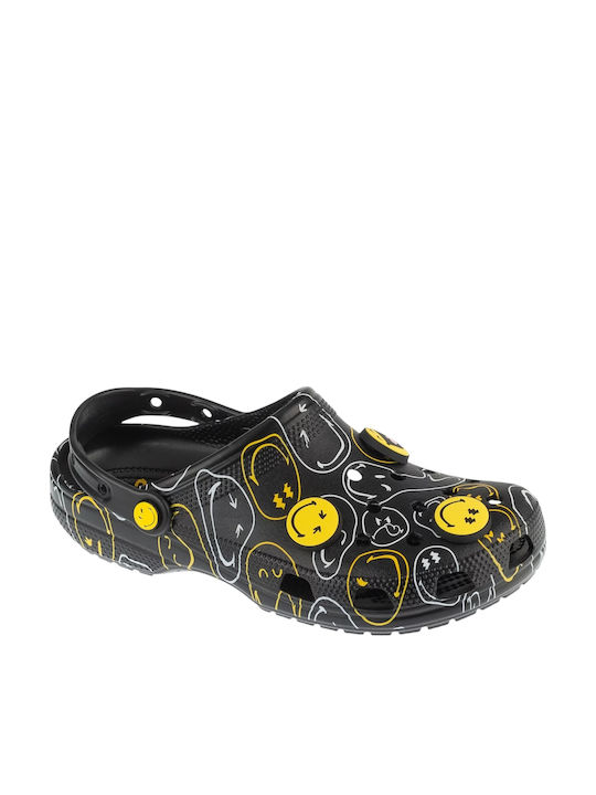 Crocs Classic Ανδρικά Σαμπό Μαύρα