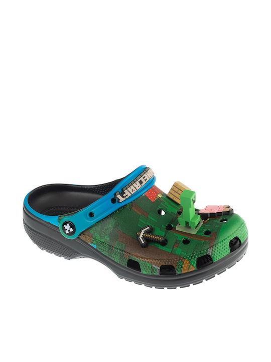 Crocs Minecraft Classic Clog Σαμπό Πράσινα Crocs Minecraft Classic Clog Σαμπό Πράσινα
