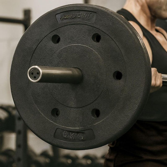 Enero Rubber Strength Training Plate 1 x 5kg Φ30mm