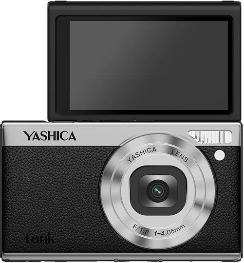 Yashica Tank Compact Camera 12MP Optical Zoom 8x Black
