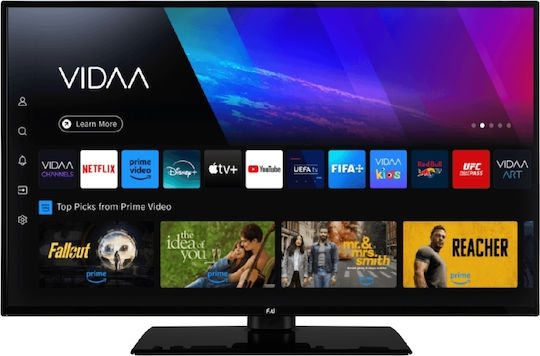 F&U Smart Television 32" HD Ready QLED FLV32502QL (2024)