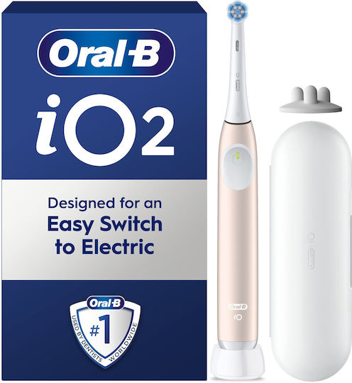 Oral-B Oral-B Elektrische Zahnbürste mit Drucksensor und Reiseetui Rosa