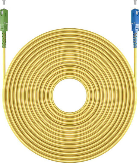 Goobay Goobay Optische Faser SC-APC 10m Gelbe