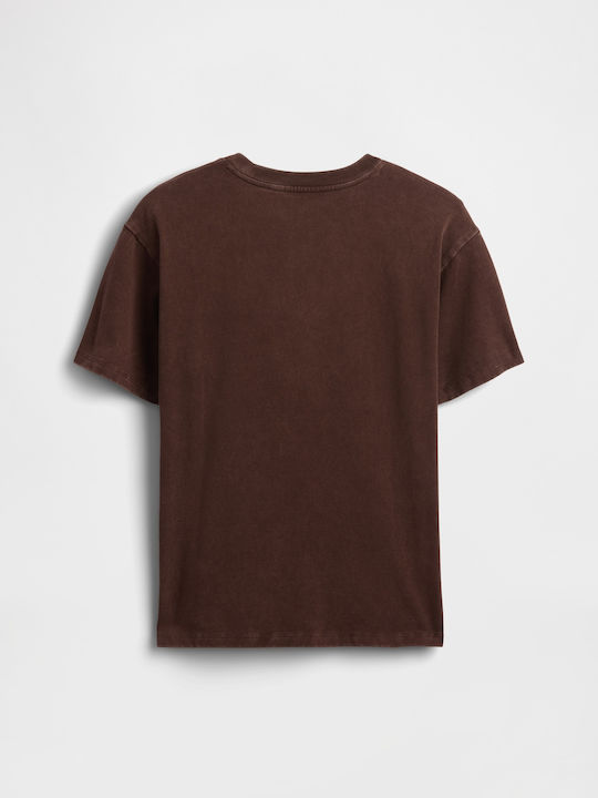 GAP T-shirt Dark Brown