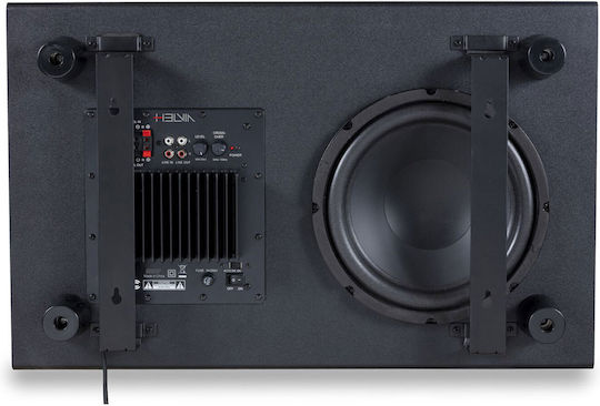 Helvia FLOOR 10A BK HVA00042 Active Subwoofer PA 100W 10" 63.5x40x17.8cm.