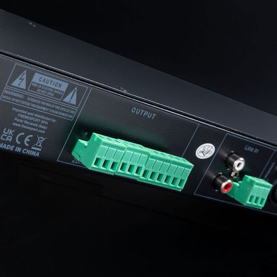 Helvia HMX44 PLAY Integrated Commercial Amplifier 4 Channels and Radio Connection