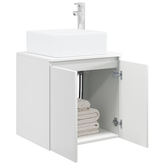 vidaXL Bathroom Vanity Unit Without Sink L49.5xD41xH63cm White