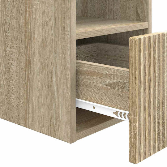 vidaXL Bathroom Vanity Unit Without Sink M30xL44.5xH50cm Sonoma Oak