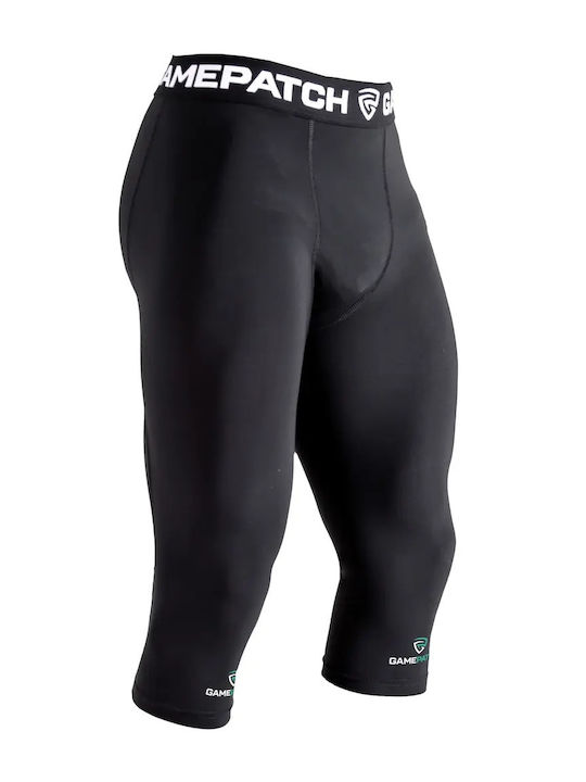GamePatch Ανδρικό Αθλητικό Κολάν Compression Capri Μαύρο GamePatch Ανδρικό Αθλητικό Κολάν Compression Capri Μαύρο