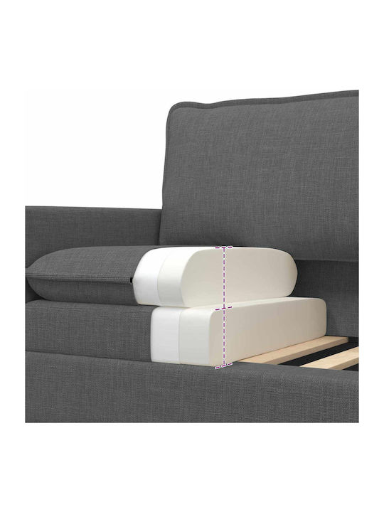 Armchair Dark Gray 76x81x87.5cm